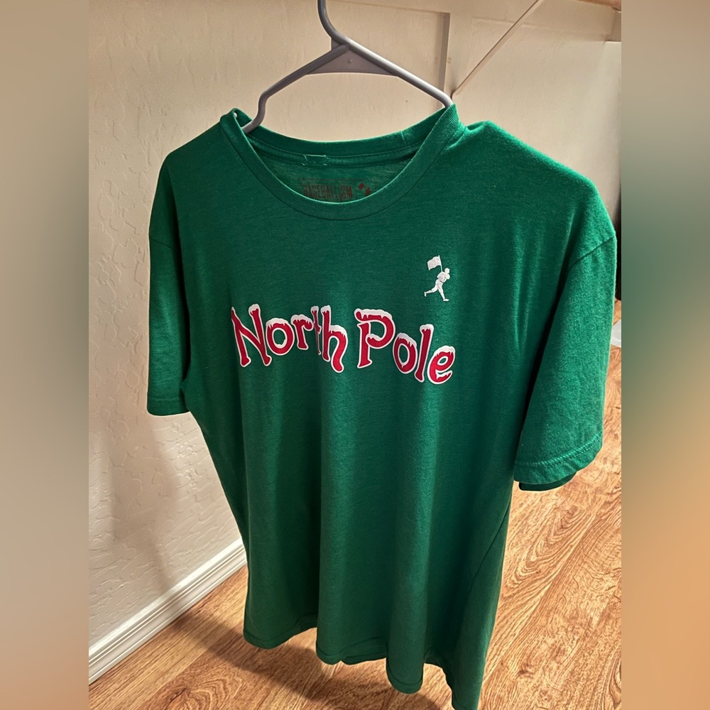 Baseballism North Pole Santa Claus #25 Jersey Shirt
